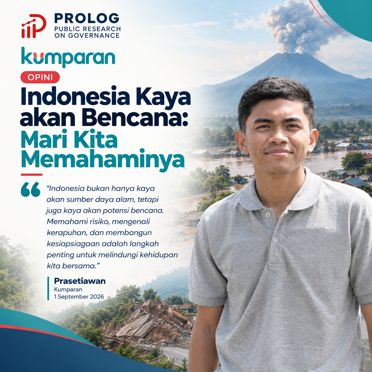 Indonesia Kaya dan Bencana