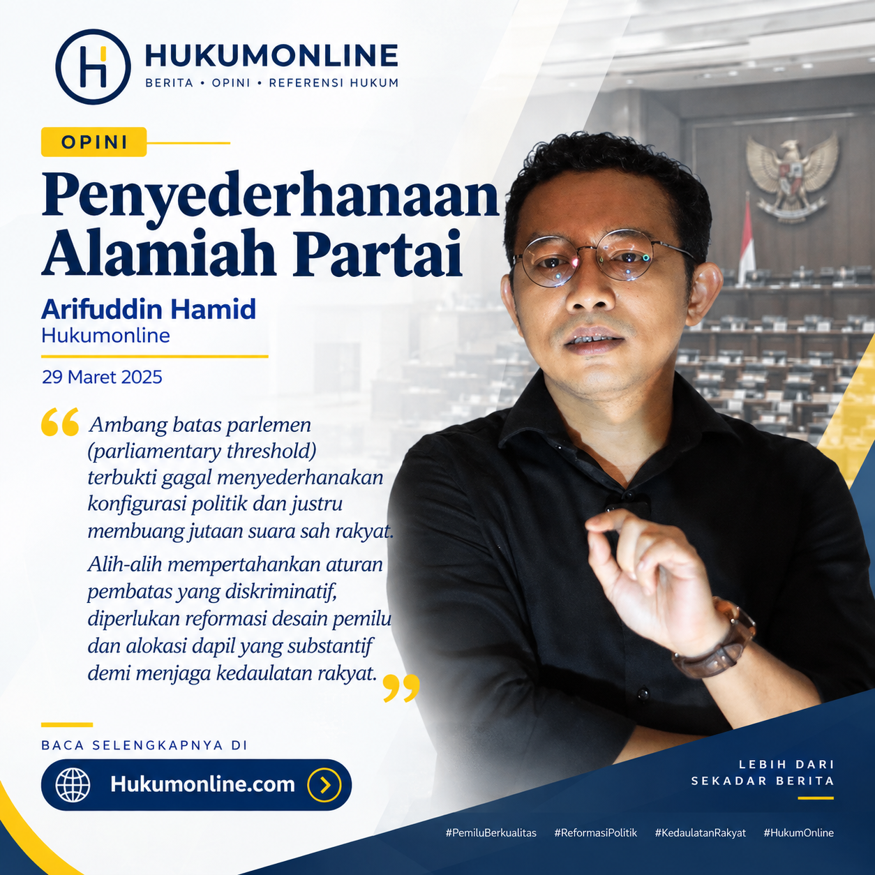 Penyederhanaan Alamiah Partai