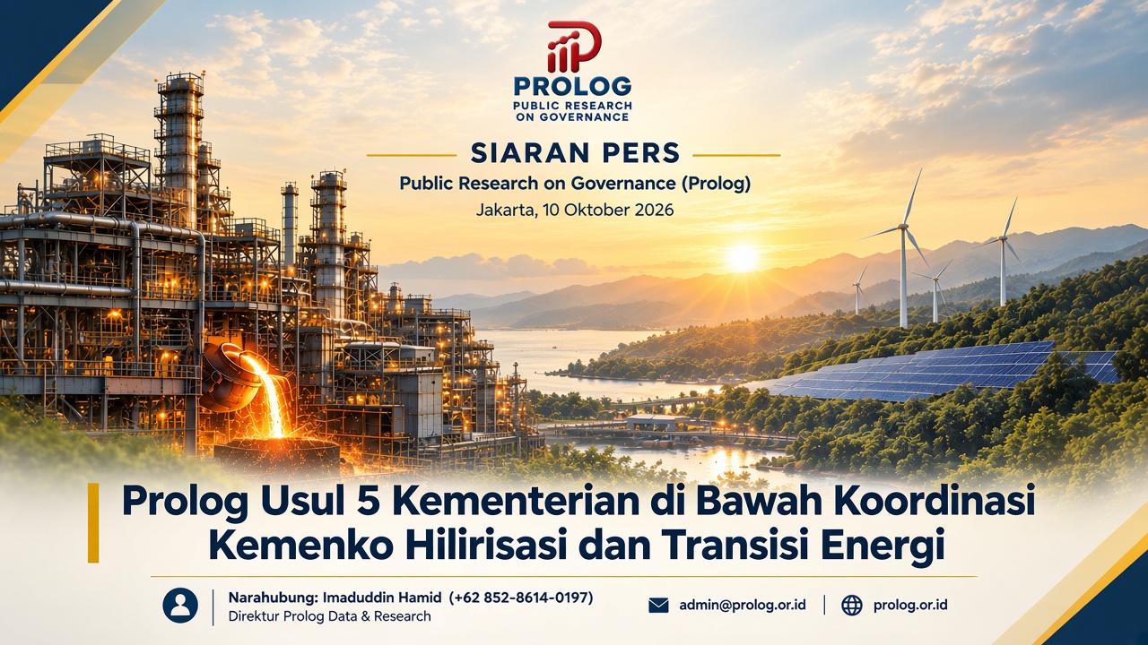 Prolog Usul 5 Kementerian di Bawah Koordinasi Kemenko Hilirisasi dan Transisi Energi
